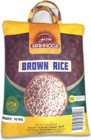 تصویر برنج باسماتی قهوه ای ماهنور پاکستانی 10 کیلوگرم - ارسال 20 روز کاری MAHNOOR Brown Basmati Rice Pakistan 10 Kgs