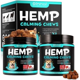 تصویر تشویقی سگ جویدنی آرامبخش اویمال با طعم بیکن بسته 110 عددی 