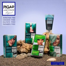 تصویر شامپو رنگ موی فانتزی پیگار حجم ۵۰ میلی لیترPigar fantasy hair color shampoo 