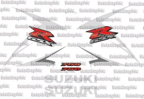 تصویر برچسب ، خط کشی ، آرم موتورسیکلت سوزوکی GSX R 750 2007 Decals and Sticker kit for Suzuki GSX R 750 2007