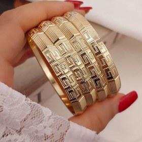 تصویر النگو طلاروس کد 2693 - 4 