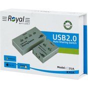 تصویر هاب سوئیچ اتوماتیک 4 پورت پرینتر برند Royal 