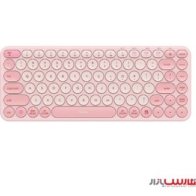 تصویر کیبورد بی سیم بیسوس مدل K01A Wireless Tri-Mode baseus K01A Wireless Tri Mode keyboard