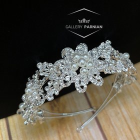 تصویر تاج عروس کد۹۸۲ Bridal Tiara Code 983