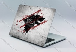 تصویر استیکر بدنه لپ تاپ طرح Game of Thrones 
