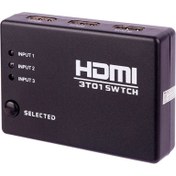 تصویر سوییچ 3 پورت HDMI وی نت V-NET 