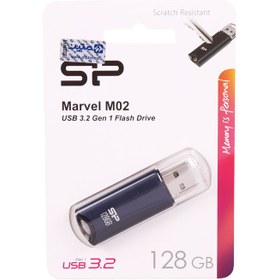 تصویر فلش سیلیکون پاور مدل Marvel M02 ظرفیت 128 گیگابایت Silicon Power Marvel M02 Flash Memory -128GB