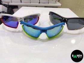 تصویر عینک ورزشی مدل پلاریزه TR90 - سفید/قرمز 