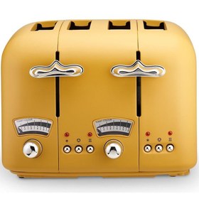 تصویر توستر دلونگی مدل CT04 De'Longhi Argento Flora CT04 .4 Slice Toaster