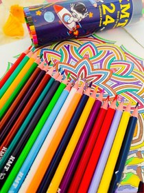تصویر مداد رنگی ۴۸ رنگ KMT 