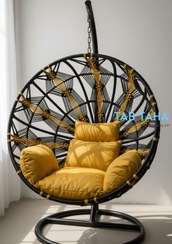 تصویر تاب ریلکسی مدل خورشیدی رنگبندی متنوع 