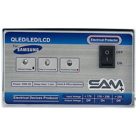 تصویر محافظ ولتاژ تک فاز 1.5 متر سامسونگ Samsung single 220V LED phase 1.5 meter protector