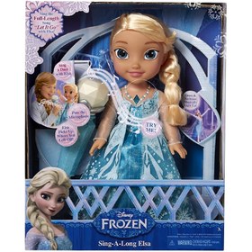 تصویر عروسک السا Disney Frozen Sing A Long Elsa Doll 