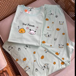 تصویر ست تیشرت و شلوار سایز نرمال (سدری) 