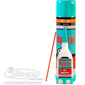 تصویر چسب 123 ATA FIX Turkey حجم 400 میلی لیتر سبز Green ATA FIX Activator 123 400ml Adhesive