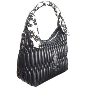 تصویر کیف زنانه چرمی گلدوزی YSL 