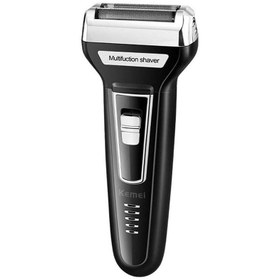 تصویر ماشین اصلاح کیمی مدل KM-6558 با برش مستقیم و سه کاره 