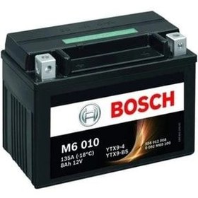 تصویر باتری باطری موتور سیکلت Ytx9 Bs M6010 Bosch 