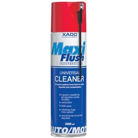 تصویر اسپری تمیزکننده دهانه انژکتور و موتور مکسی فلاش زادو XADO MaxiFlush universal cleaner 