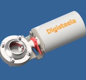 تصویر شیر پروانه پنوماتیک 