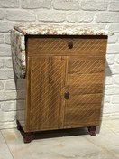 تصویر میز اتو و چرخ خیاطی وکیوم کد 901 با جنس ملامینه 