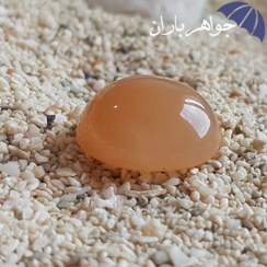 تصویر نگین مون استون اصل کاراملی خوشرنگ N3121 