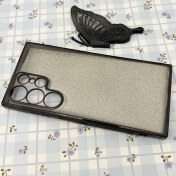 تصویر قاب گوشی Galaxy S23 Ultra سامسونگ آکواریومی طرح پروانه شاین کد 696 