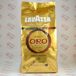 تصویر قهوه لاوازا اورو 100% عربیکا وزن 1 کیلوگرم Lavaza coffee 100% Uro Arabica weight 1 kg