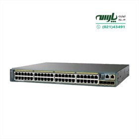 تصویر سوئیچ سیسکو مدل WS-C2960S-48LPS-L ا Cisco WS-C2960S-48LPS-L 48 Port Switch Cisco WS-C2960S-48LPS-L 48 Port Switch