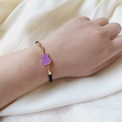 تصویر دستبند گیتار بنفش 