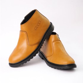 تصویر نیم بوت مردانه گوچی کرم مدل SAMI 