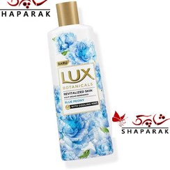 تصویر شامپو بدن لوکس رایحه گل پئونی آبی Lux Blue Peony حجم 250 میلی لیتر 