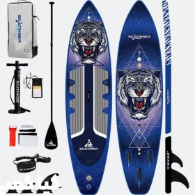 تصویر پدل‌برد White Tiger برند Skatinger 