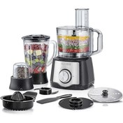 تصویر غذاساز بلک اند دکر مدل FX650 BLACK+DECKER 600W 29 Function Food Processor with Blender Grinder & Juicer