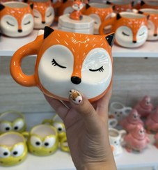 تصویر کله روباه صورت سفید 