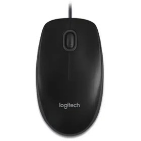تصویر ماوس باسیم لاجیتک مدل Logitech Wired B100 