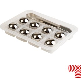 تصویر قالب یخ کروی استیل 