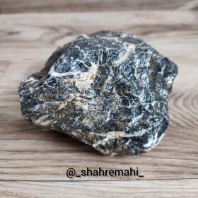 تصویر سنگ آکواریوم( کد 4)دکوری طبیعی سنگ رایو مشکی 