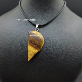تصویر گردنبند سنگ چشم ببر (کدA708) 
