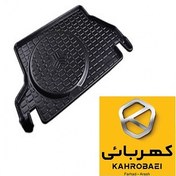 تصویر کفپوش ۳ بعدی چرمی صندوق پراید ۱۳۱ و ۱۳۲ مشکی 