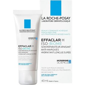 تصویر کرم مرطوب کننده لاروش پوزای EFFACLAR H ISO-BIOME حجم 40 میلی لیتری 