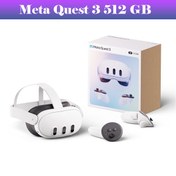 تصویر هدست واقیت مجازی متا کوئست ۳ حافظه 512G Meta Quest 3 VR Headset