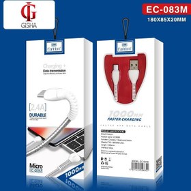 تصویر کابل تبدیل USB به microUSB ارلدام مدل EC-083 طول 1 متر 