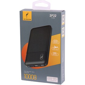 تصویر پاور بانک فست شارژ 10000 اسکای دلفین Sky Dolphin SP32 2.4A 12W Sky Dolphin SP32 2.4A 12W 10000mAh Power Bank