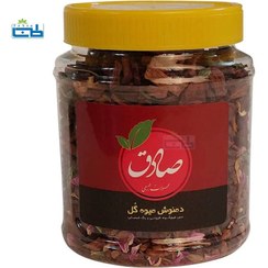 تصویر دمنوش میوه گل صادق fruit tea