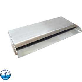 تصویر نازل پرده ‌ای استیل 80 سانتی‌متری 