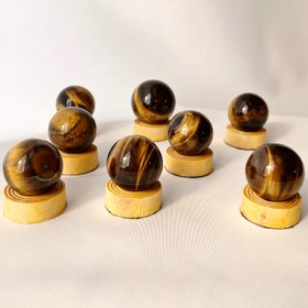 تصویر گوی سنگ چشم ببر - عدد 