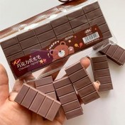 تصویر هایلایت ۶ رنگ طرح شکلات 