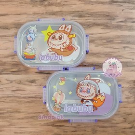 تصویر ظرف غذای کودک استیل لبوبو وارداتی - یاسی 