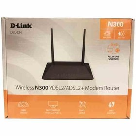 تصویر مودم ADSL VDSL DLINK DSL224 